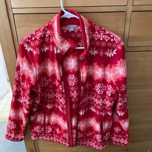 Lightweight fleece jacket